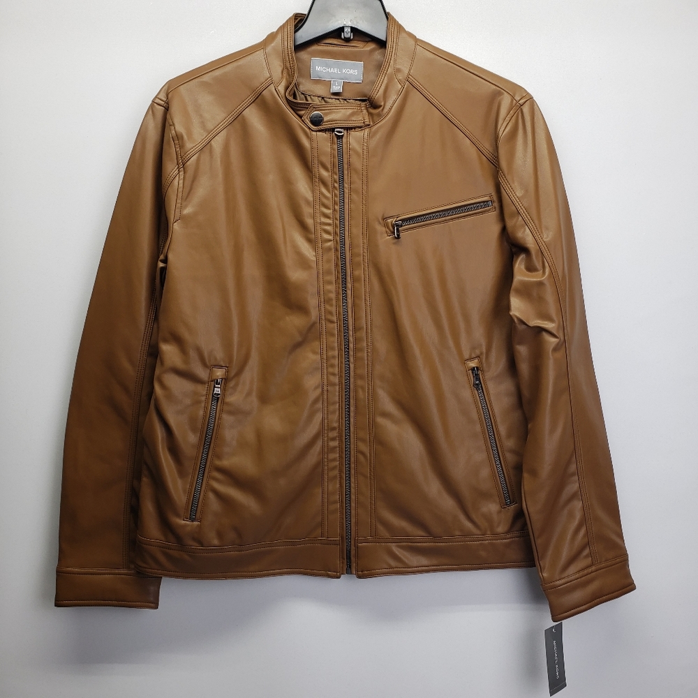 NWT Michael Kors Leather Jacket